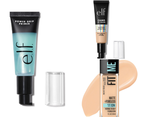 Affordable make up basics cover photo collage