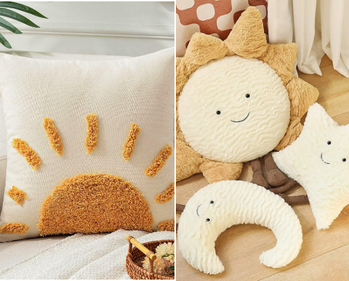 Cute Pillows cover photo collage