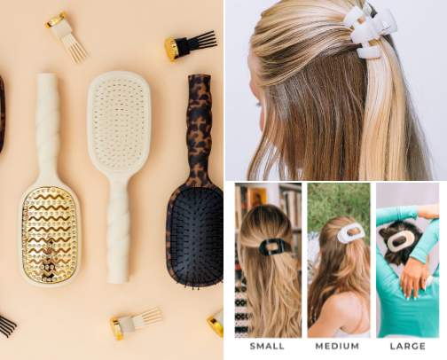 Hair care must haves! cover photo collage