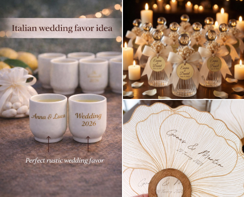 Wedding Favor Personalized Hampers cover photo collage