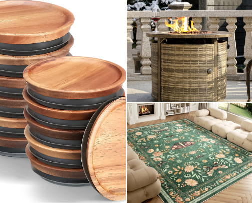 My Monthly Favorites: Cozy Finds Through the Seasons cover photo collage