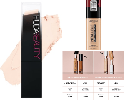 My favorite makeup products cover photo collage