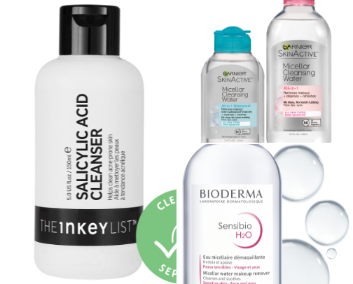 Acne Skincare cover photo collage