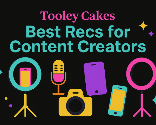 Best Recs for Content Creators cover photo collage
