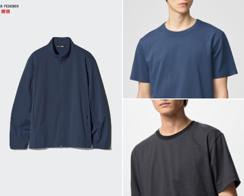 UNIQLO Clothing cover photo collage