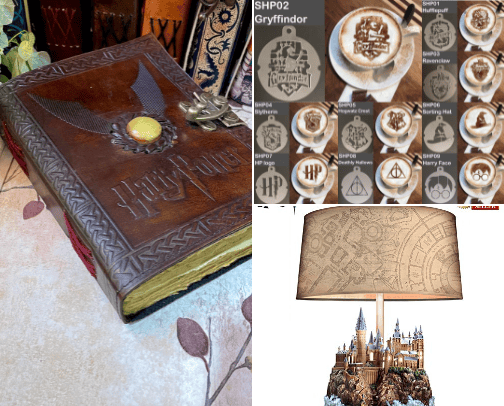 The ULTIMATE HARRY POTTER Guide cover photo collage