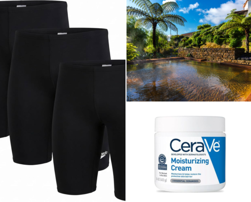 I Finally Soaked in Furnas Hot Springs and Here's What to Pack cover photo collage