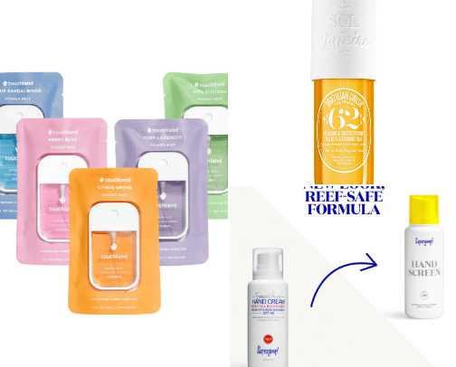 must have mini size BATH & BODY PRODUCTS cover photo collage