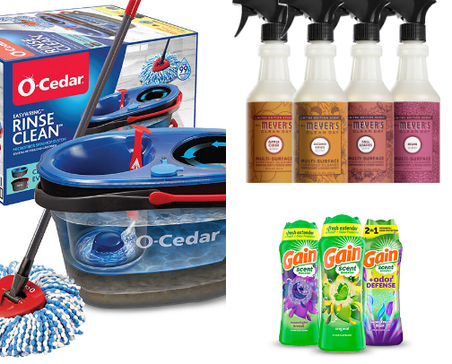 Cleaning recommendations cover photo collage