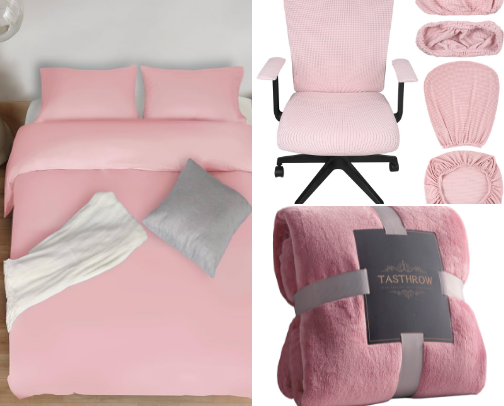 Pink Bedroom Vibes cover photo collage