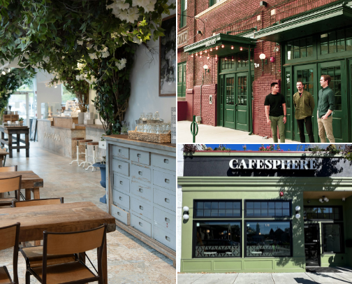 Local Coffee Shop in Philadelphia cover photo collage