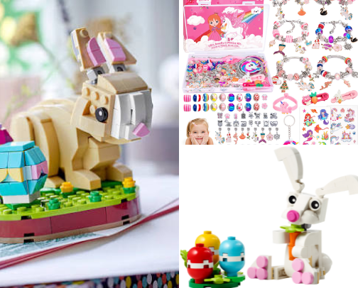 EASTER BUNNY FINDS cover photo collage