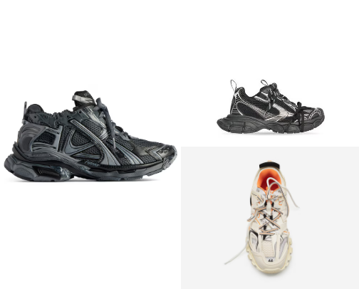 Balenciaga cover photo collage