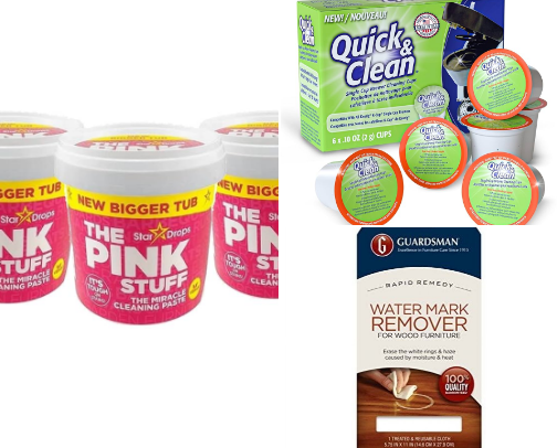 Cleaning supplies that get the job done! cover photo collage