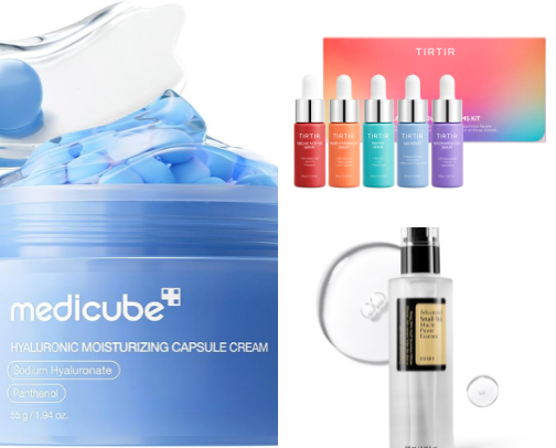 My favorite beauty recs cover photo collage