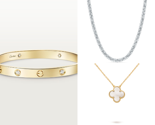 Timeless Treasures: The Ultimate Luxury Jewelry Picks for Elegant Women cover photo collage