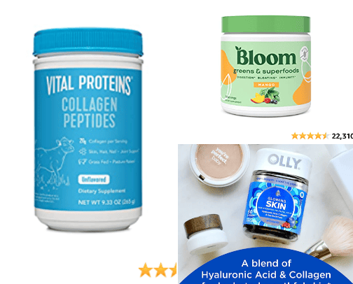 Supplements to improve your health cover photo collage