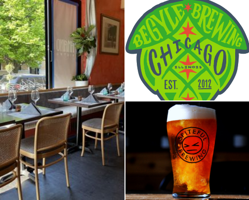 Food and brews cover photo collage