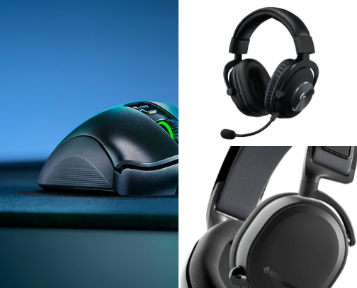 Gaming Accessories for Enthusiasts cover photo collage