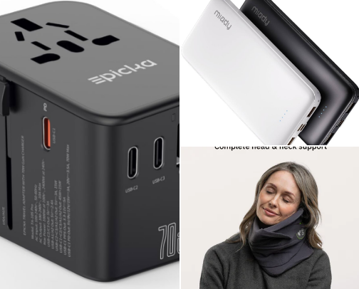 Travel Essentials cover photo collage