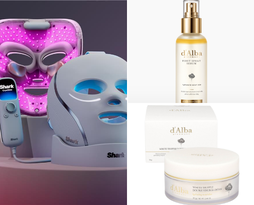 Glowy Skincare cover photo collage