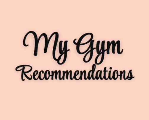 My Gym Recommendations cover photo collage