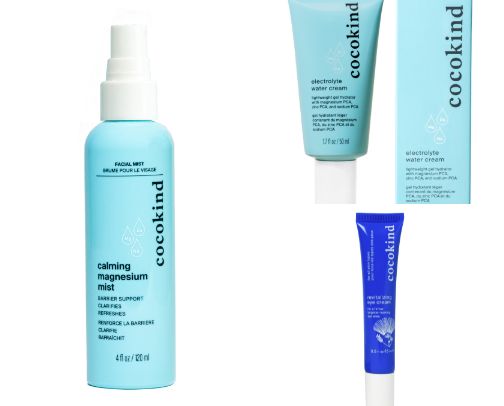 My favorite low/non toxic skincare products cover photo collage