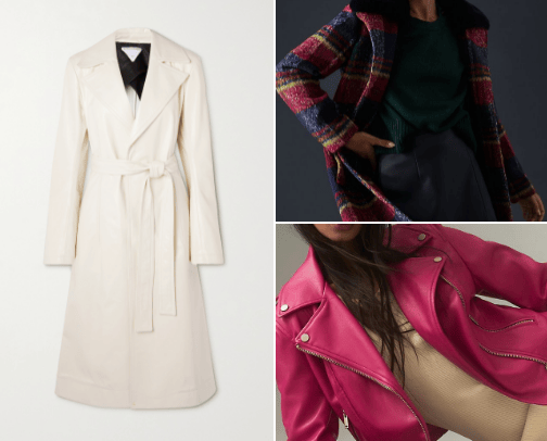 Coats and jackets cover photo collage