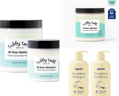 Baby/kid products I use & love cover photo collage