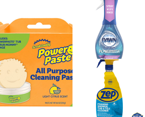 amazing cleaning products cover photo collage