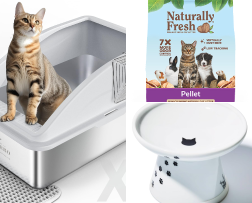 Must have pet items cover photo collage