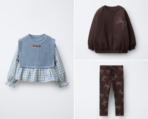 Little girl fashion cover photo collage