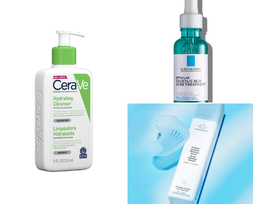 SkinCare for all types skin cover photo collage