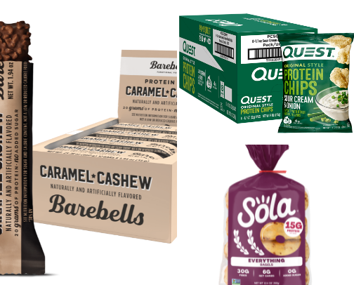 Best high protein snacks OAT cover photo collage