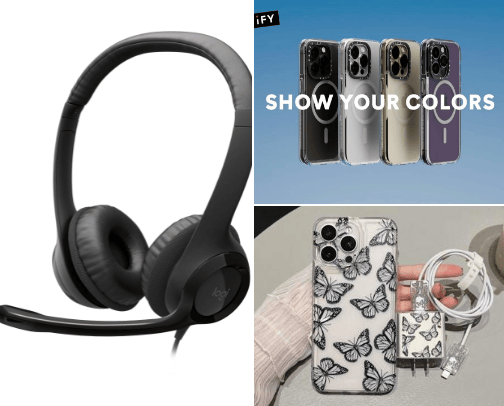 Tech Gadgets cover photo collage
