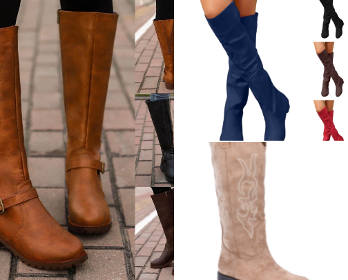 Boots / Booties cover photo collage