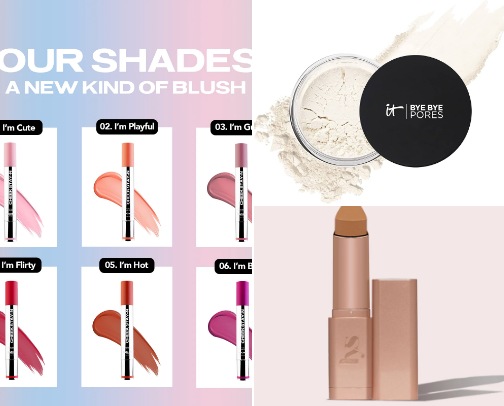 Makeup for over 40 skin cover photo collage