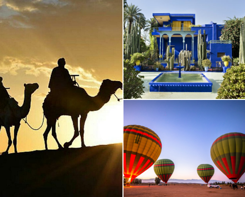 The ultimate travel bucket list cover photo collage