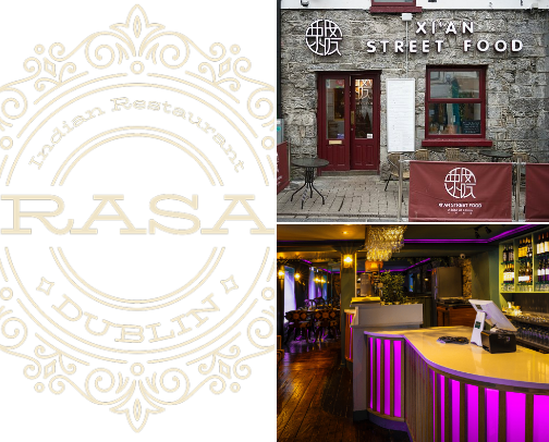 Dublin asian restaurants cover photo collage
