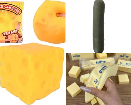 Squishy Things/Sensory Toys cover photo collage