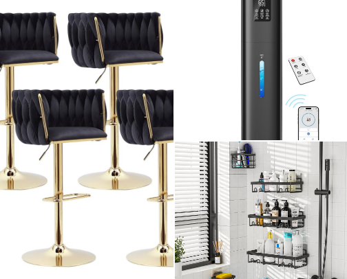 Baddies Apartment Finds cover photo collage