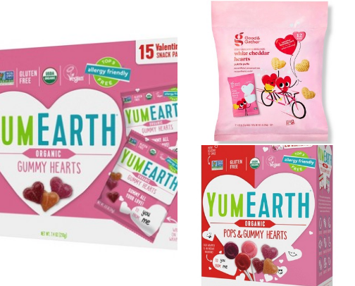 Target Haul:  Better Options Valentine Sweets and Treats cover photo collage