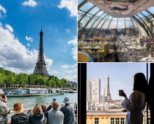 Planning Time in Paris with Elegant Places to Stay and Ways to Experience the City cover photo collage