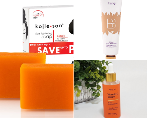 Dark Spots Be Gone! cover photo collage