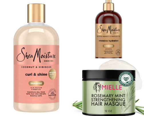 Wavy Hair Routine (2A–2B): Less Frizz, More Shine & Soft Waves / Rutina para cabello ondulado (2A–2B): menos frizz y más brillo cover photo collage