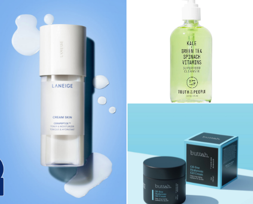 My favorite skincare recs cover photo collage