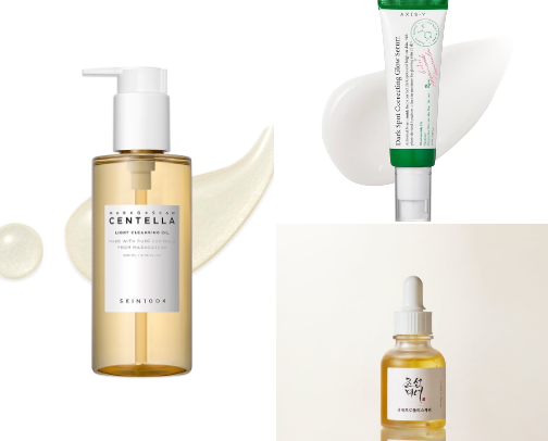 glowy skin essentials cover photo collage