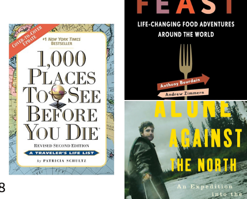 Our Favourite Books About Travel And Adventure To Spark Wanderlust cover photo collage