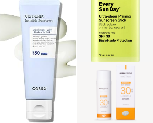 Non Toxic Sunscreens cover photo collage