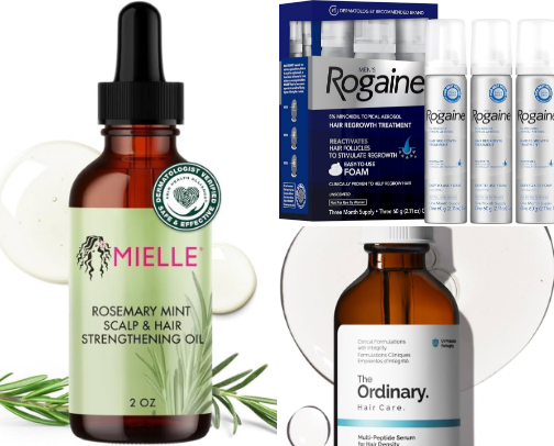Hair Growth Products That Are Actually Worth It cover photo collage